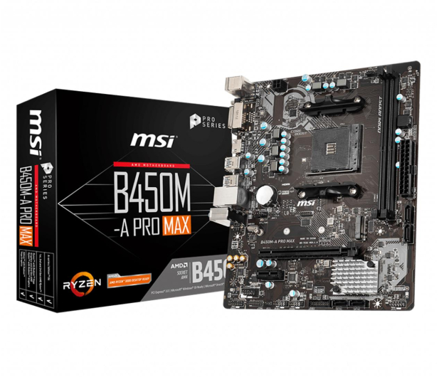 MSI B450M-A PRO MAX - 508079 - zdjęcie